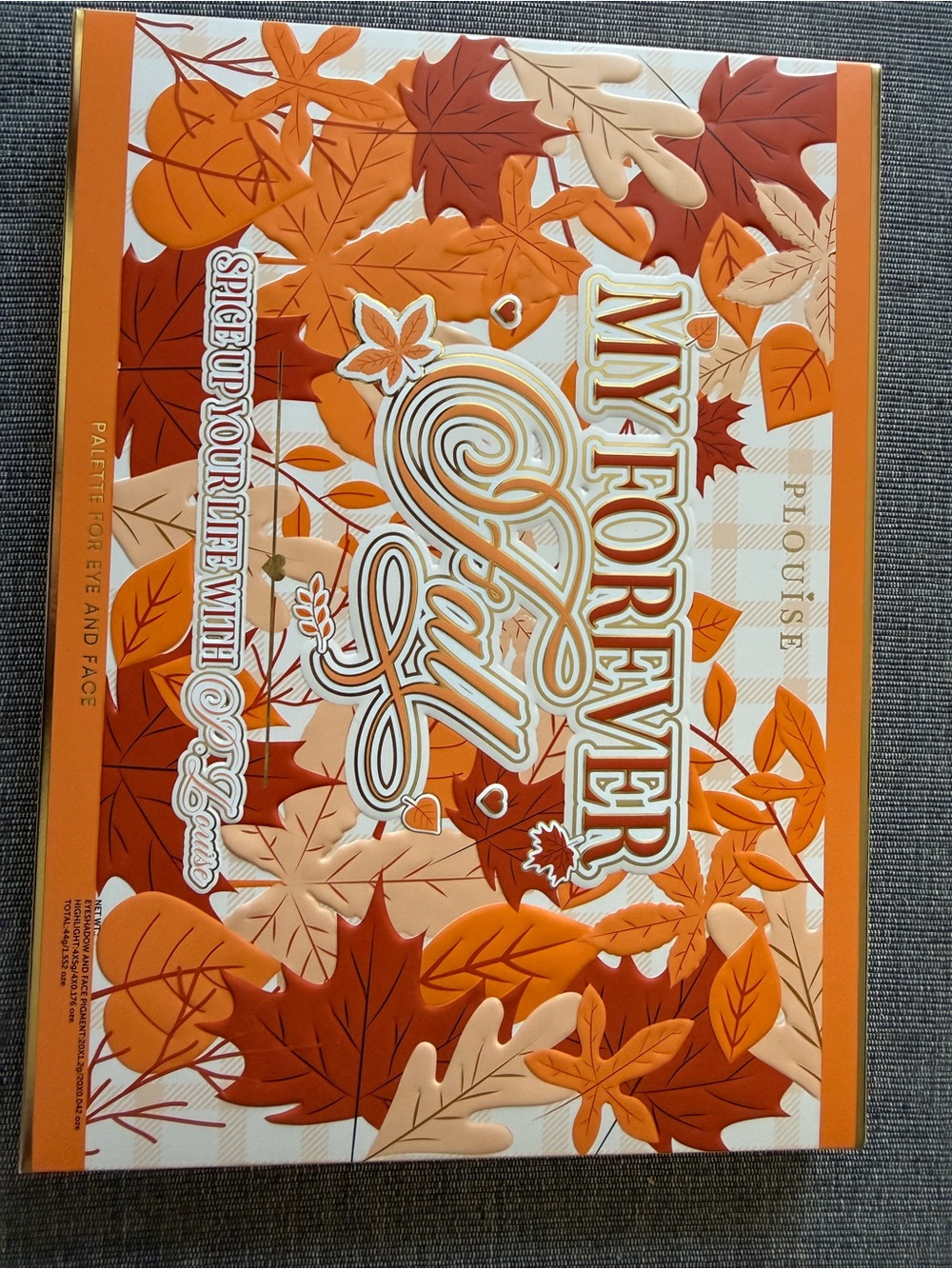 Plouise My Forever Day Eyeshadow Palette - Autumn Orange & Brown